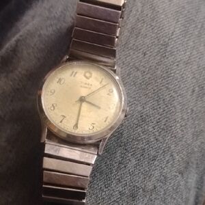 Timex Silver and Gold Tone Watch